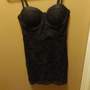 CUSTOM MADE black bebe dress